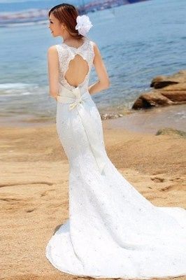 Vestido de novia para playa
