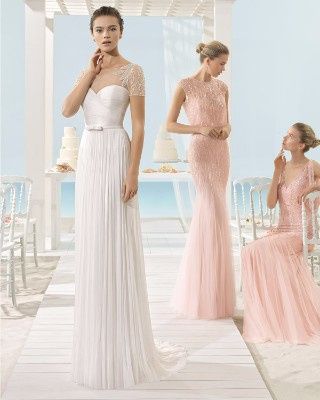 Vestido de novia para playa