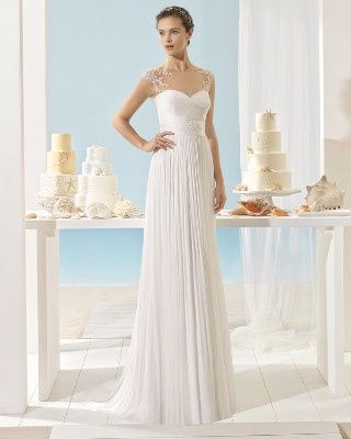 Vestido de novia para playa