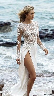 Vestido de novia para playa