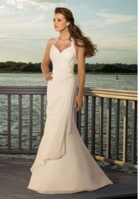 Vestido de novia para playa