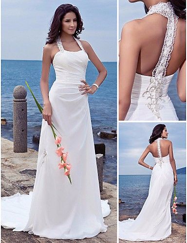 Vestido de novia para playa