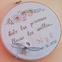 Bastidor porta anillos