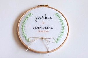 Bastidor porta anillos