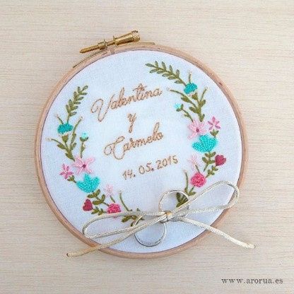 Bastidor porta anillos
