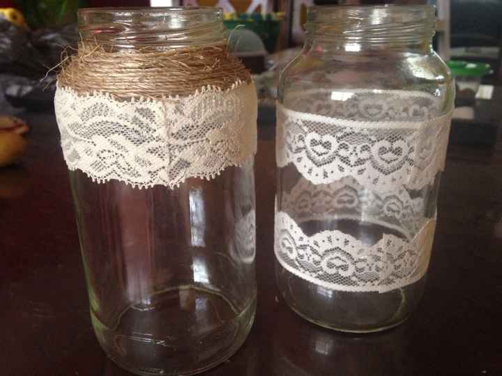 Decoración jars vintage - 2