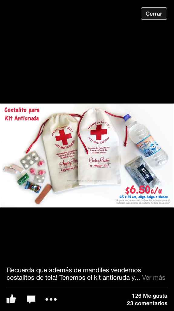 Detalles para los invitados - 1