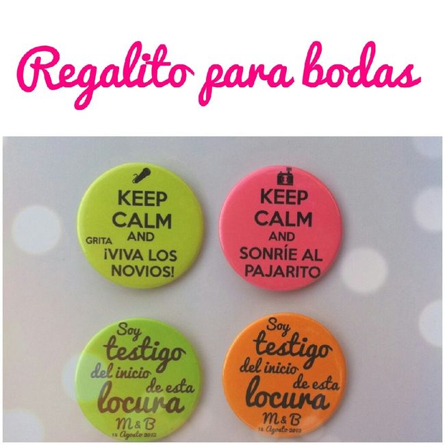 unos lindos broches ;)