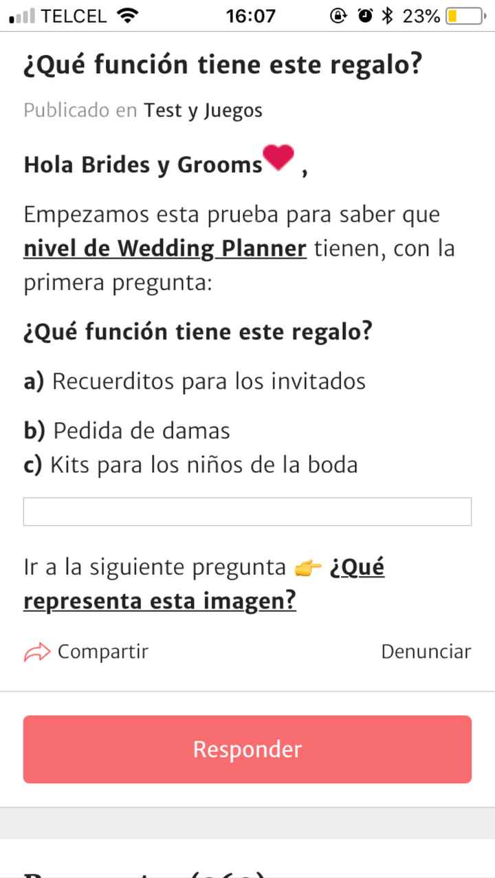 ¿Qué función tiene este regalo? - 1