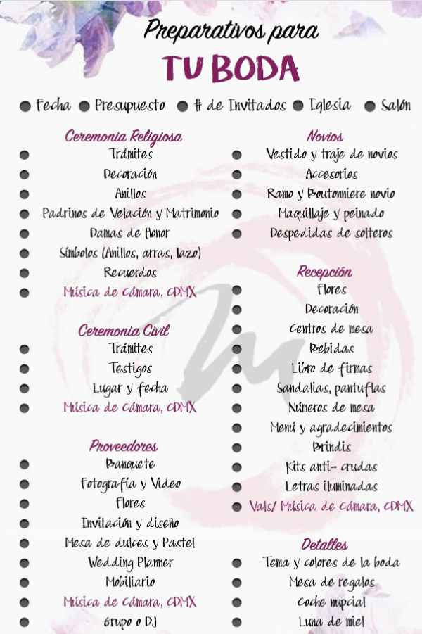 ¡El abc de una boda sin contratiempos o gastos sorpresa! 🙌 - 1