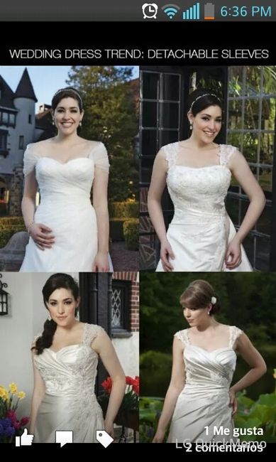 Odio mi vesitido de novia, ¿Qué modificaciones puedo hacerle? - 1