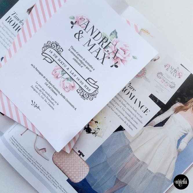 INVITACIONES VINTAGE 