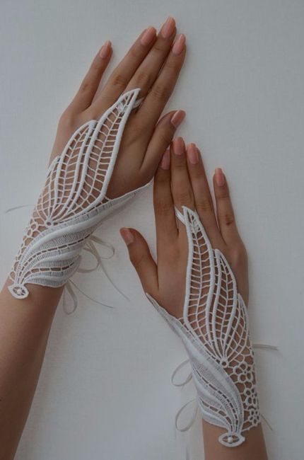 Guantes de novia