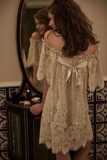 Estilo de novia: lencería