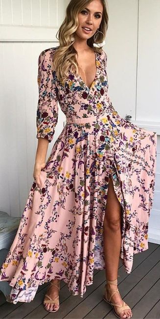 Vestido sesion casual