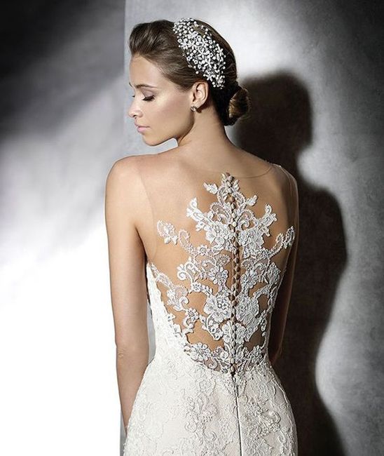 espalda de novia