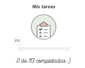 tareas completadas