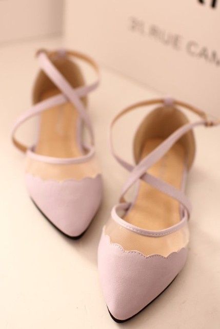 Zapatos de punta para el día B