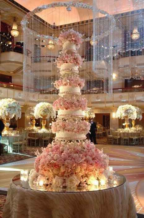 Fairytale wedding cake