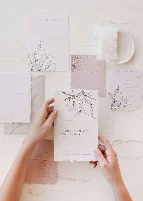 Papel invitaciones