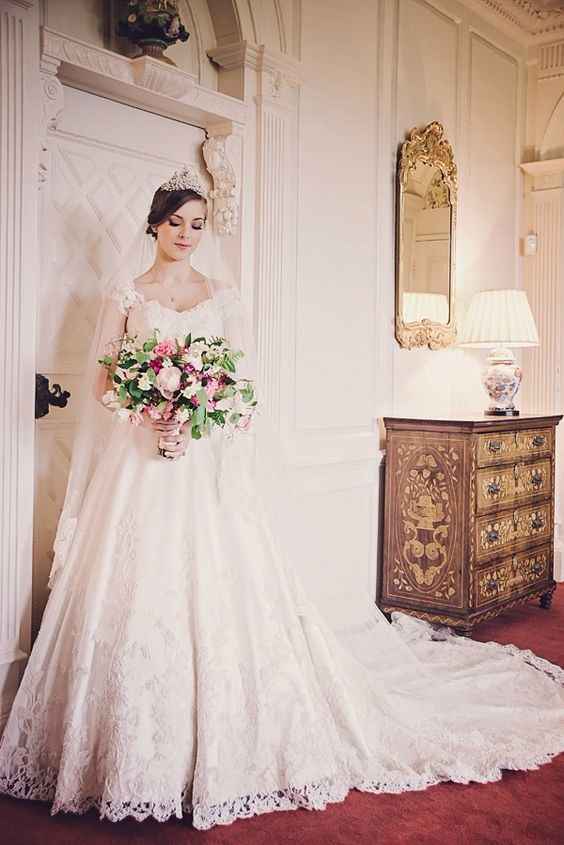 Vestido de inspiración victoriana