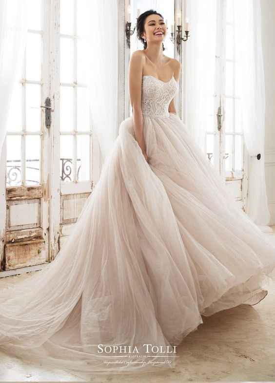 Vestidos color champagne