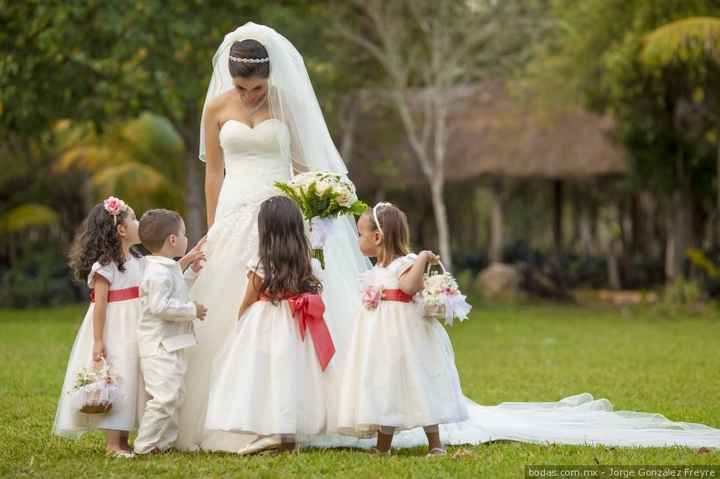 Niños en la boda