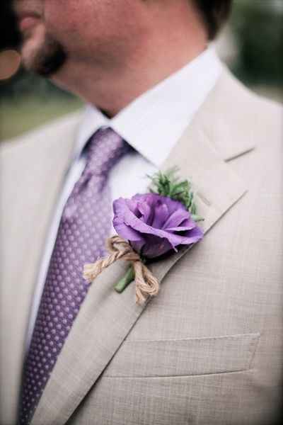 💜boutonniere
