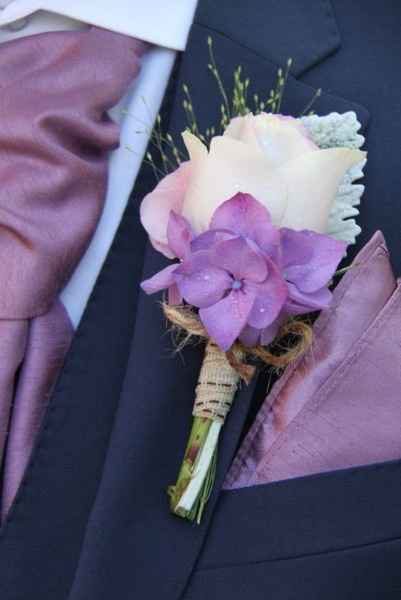 💜boutonniere