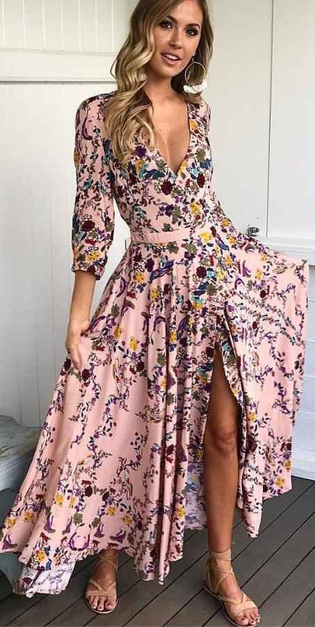Vestido sesion casual