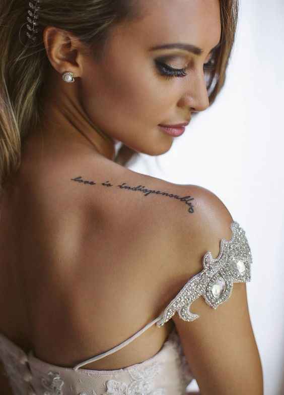 Tatuajes en la boda
