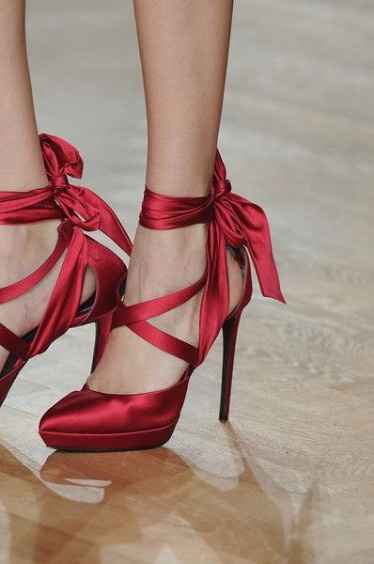 Red shoes