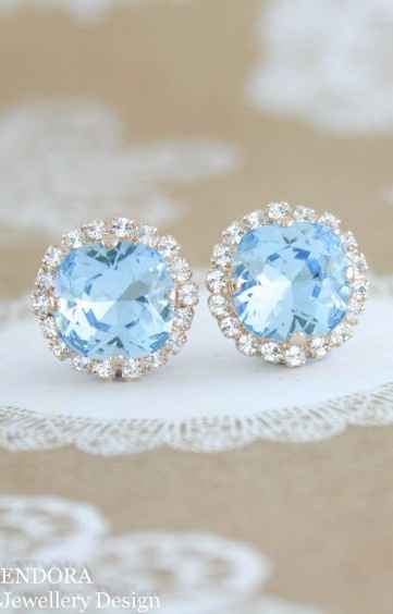 aretes de boda