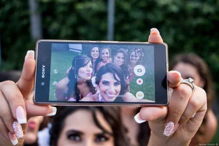 selfies en la boda