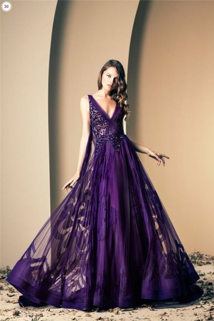 Vestido morado