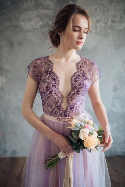 Vestido morado