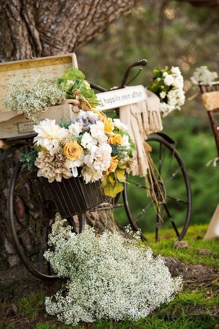 🚲 Ideas para decorar tu boda con bicicletas 1