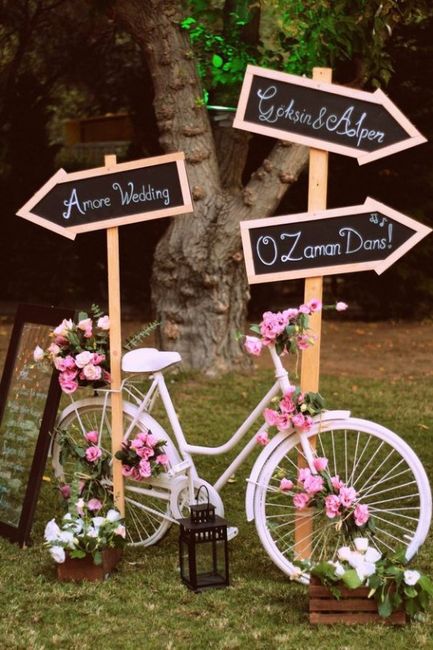 🚲 Ideas para decorar tu boda con bicicletas 2