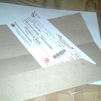 Invitaciones como boletos de avión - 1
