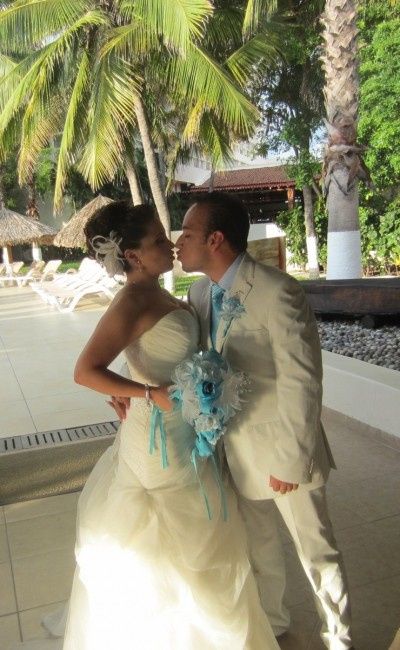 La feliz pareja!