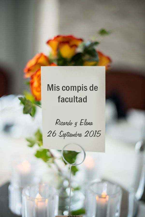  Ideas para identificadores de mesa - 1