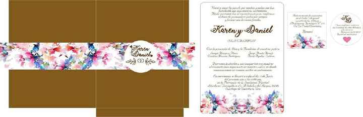 Mis invitaciones💕👰❤💍 - 1