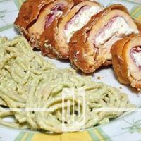 Mi platillo Master Chef - Pechuga Rellena con Spaguetty - 1