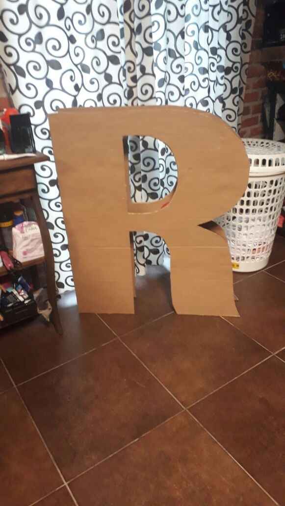 DECORACION CREACION DE LETRAS 