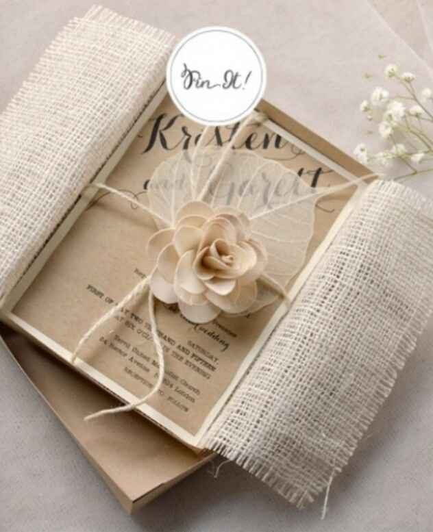 Cómo son sus invitaciones? - 1