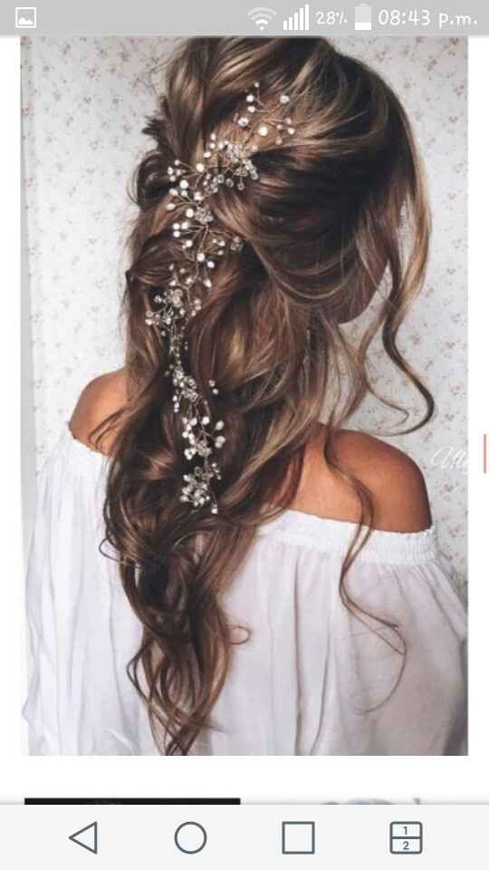 Peinado para el dia de la boda - 1