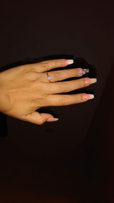 Anillo de compromiso grande 1