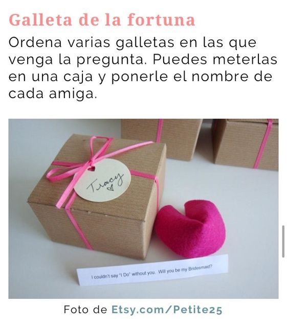 11 ideas para pedirle a tus damas - 8