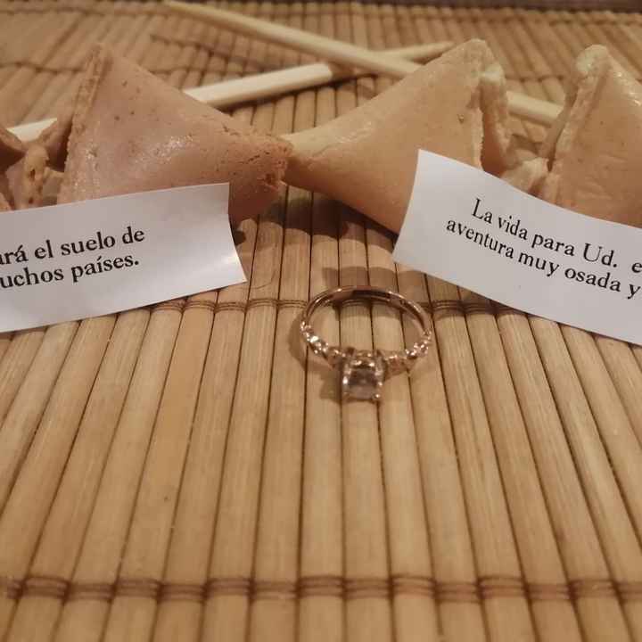 Compromiso: ¿Escogieron el anillo entre los dos o fue sorpresa? - 1