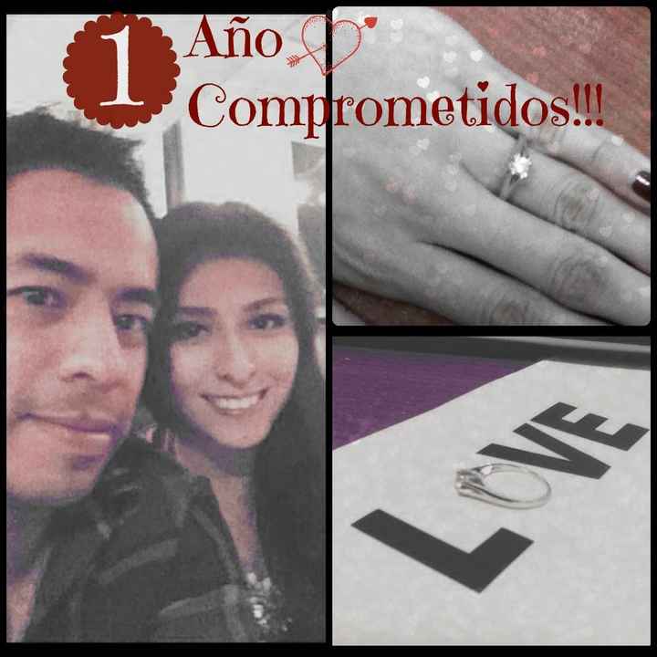 1 año comprometidos!!!